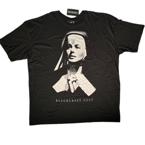 Black Craft Cult Priorities Graphic T Shirt Bad Nun I’m sorry I missed Church3XL - Picture 3 of 10